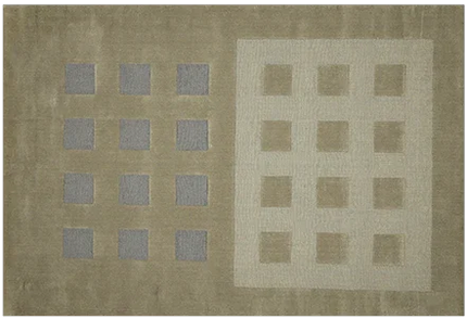Vloerkleed 'Vierkanten'