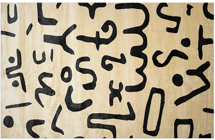 Vloerkleed van kunstenaar 'Paul klee'