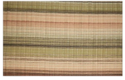 Vloerkleed ' Pastel tinten gestreept'