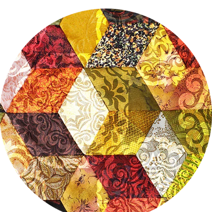Vloerkleed 'kleurrijke patronen'