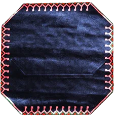 Vloerkleed 'donkerblauw'