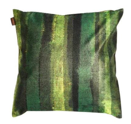 Sierkussen 'Groene glitters'