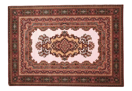 Vloerkleed Kermanshah 'Klassiek roze'
