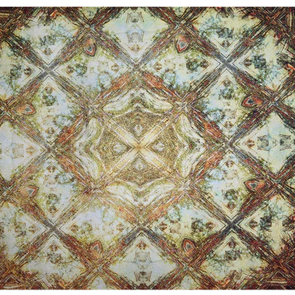 Vloerkleed 'Vintage Glas in lood'