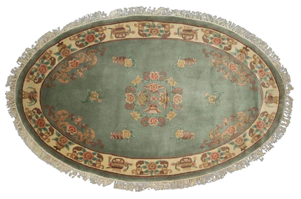 Vloerkleed 'Klassiek met franjes'