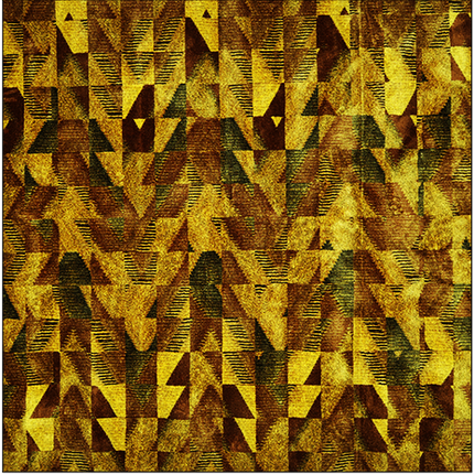 Vloerkleed 'Okergeel'