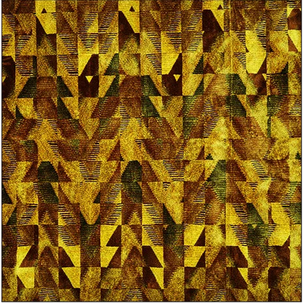 Vloerkleed 'Okergeel'