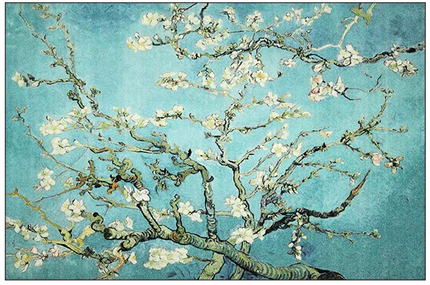 Vloerkleed Vincent van Gogh 'Amandelbloesem'