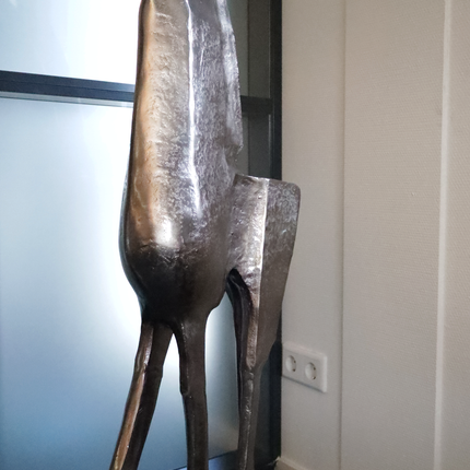 Beeld 'Aluminium Paard'