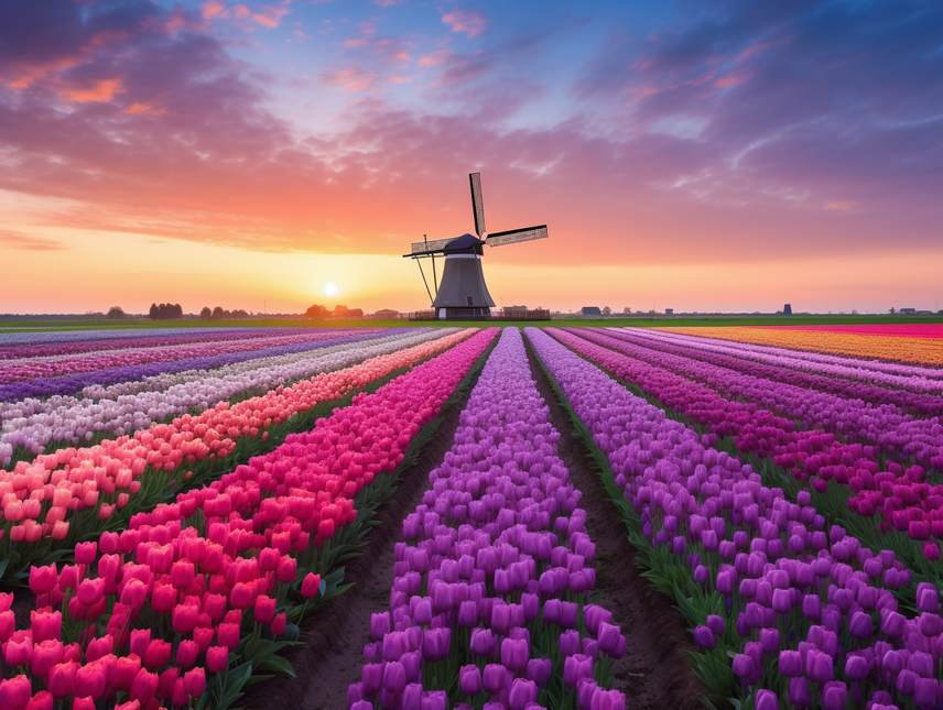 Schilderij 'Stilte in Kleur'