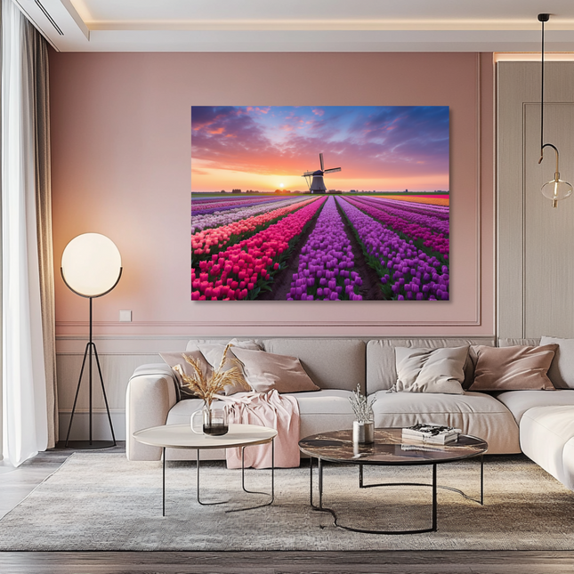 Schilderij 'Stilte in Kleur'