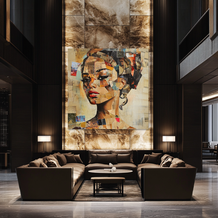 Schilderij 'Urban Grace'