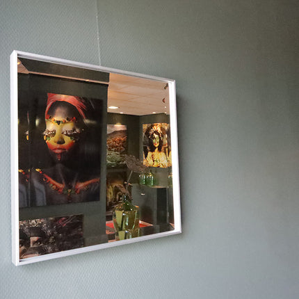 Spiegel 'Clear Facet Square'