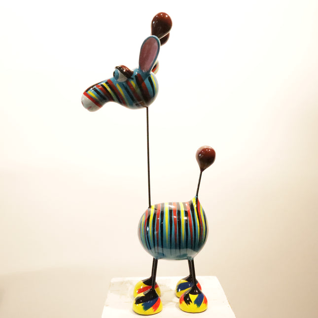 Beeld 'Crazy Giraffe' van Mia Coppola