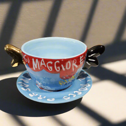 Beeld Koffie Mok 'Grand Hotel Majestic' van Selwyn Senatori