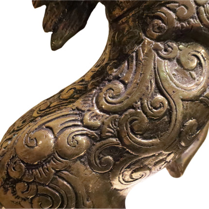 Beeld 'Golden Stallion'