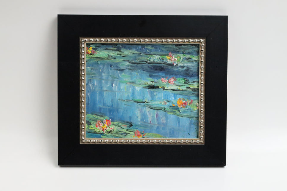 Handgeschilderd Schilderij 'Waterlelies'