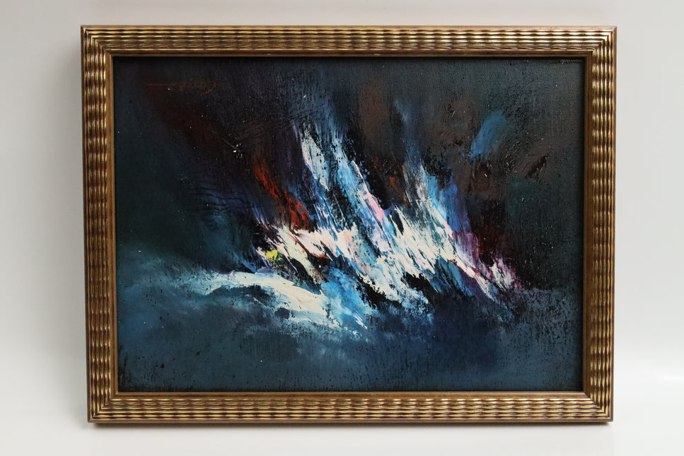 Handgeschilderd Schilderij 'Nebula'