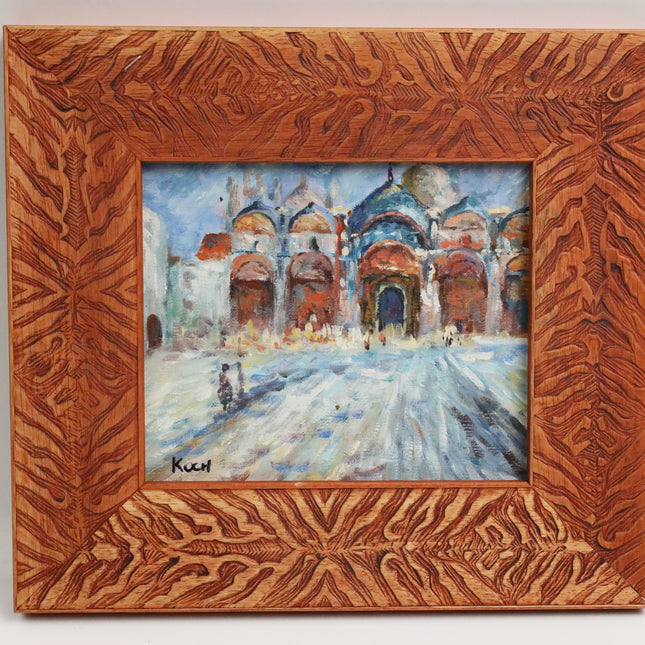 Handgeschilderd Schilderij 'Paleis'