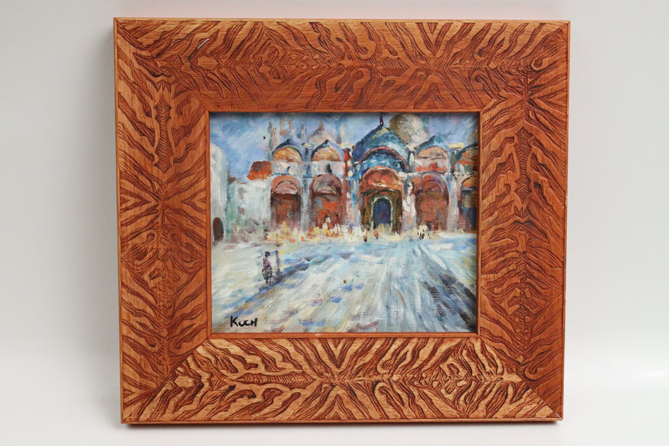 Handgeschilderd Schilderij 'Paleis'