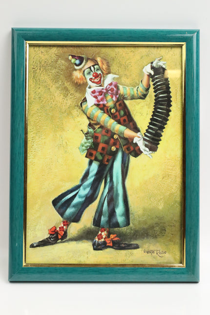 Handgeschilderd Schilderij 'Clown'