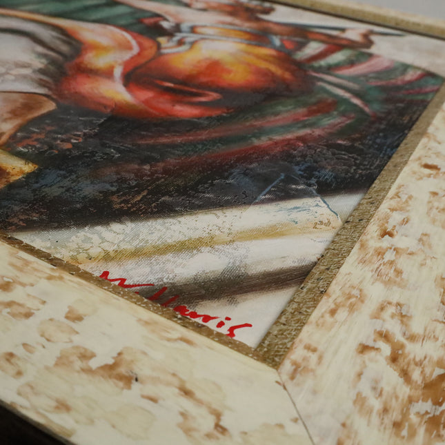Handgeschilderd Schilderij 'Vrouw'