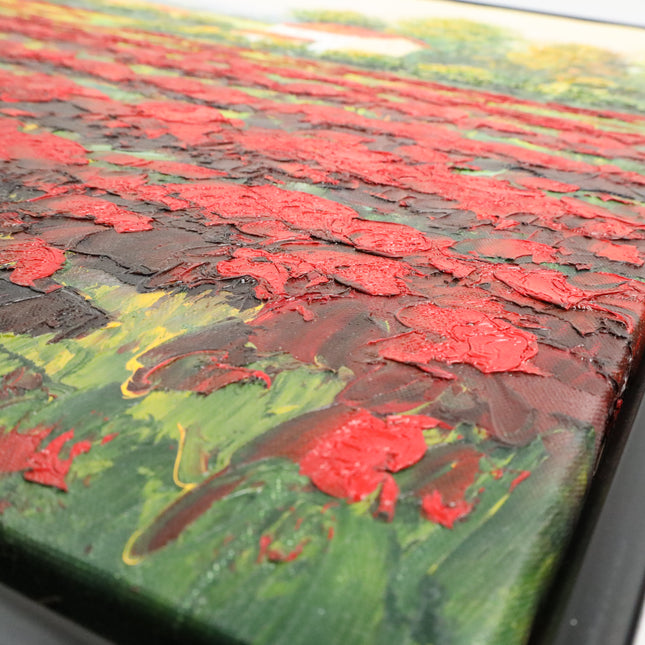 Handgeschilderd Schilderij 'Bloemenveld'