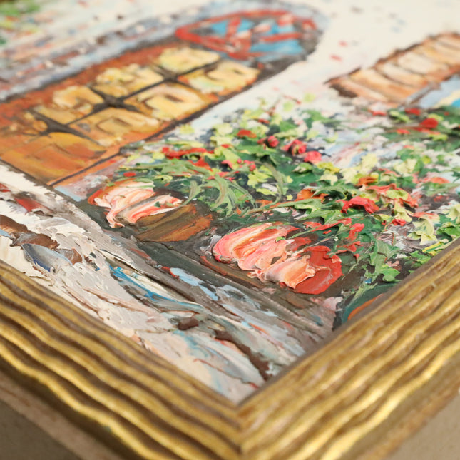 Handgeschilderd Schilderij 'Poort'