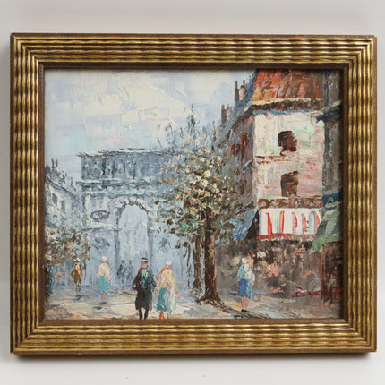 Handgeschilderd Schilderij 'Arc de Triomphe'