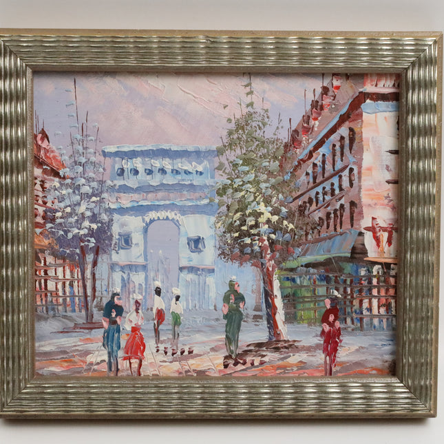 Handgeschilderd Schilderij 'Arc de Triomphe'