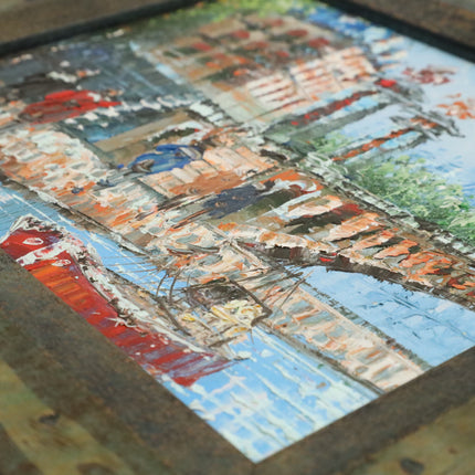 Handgeschilderd Schilderij 'Eiffeltoren'