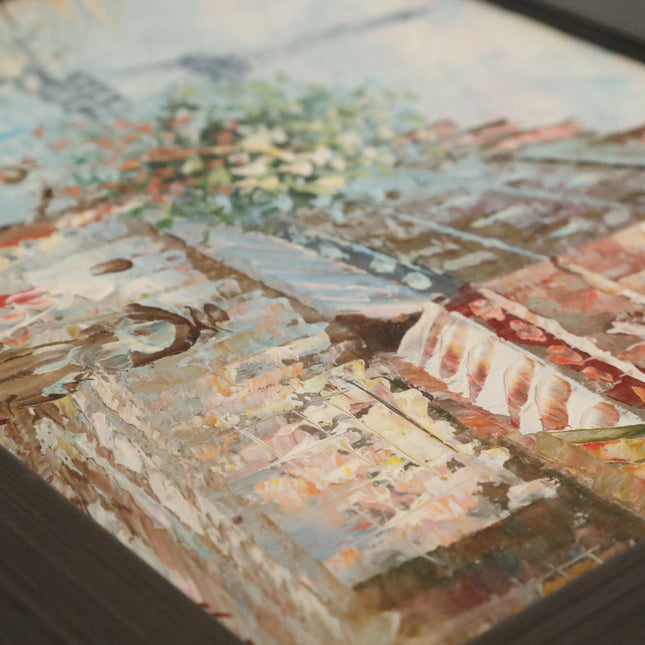 Handgeschilderd Schilderij 'Eiffeltoren'