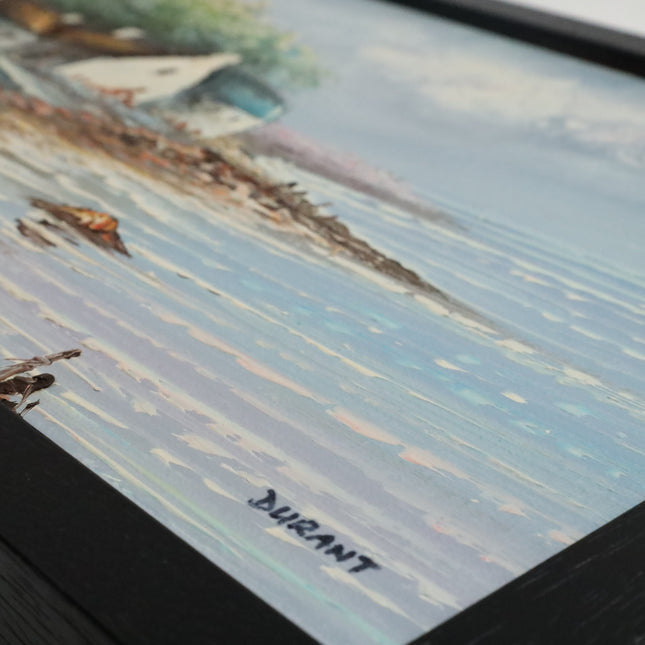 Handgeschilderd Schilderij 'De Kust'