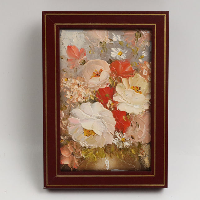 Handgeschilderd Schilderij 'Bloemen'