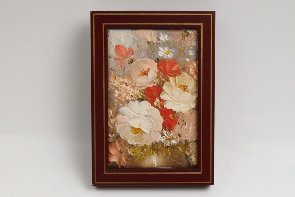 Handgeschilderd Schilderij 'Bloemen'