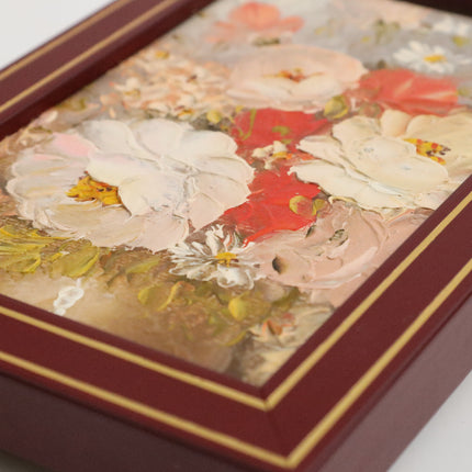 Handgeschilderd Schilderij 'Bloemen'
