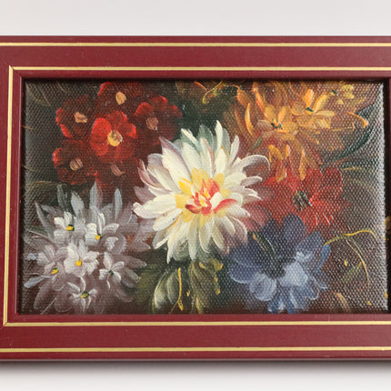 Handgeschilderd Schilderij 'Bloemen'
