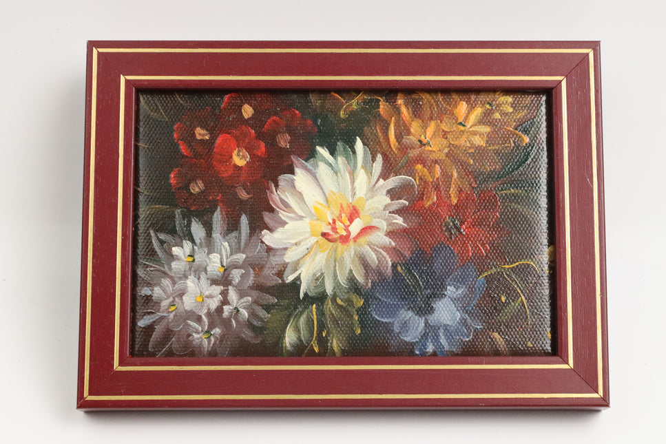 Handgeschilderd Schilderij 'Bloemen'
