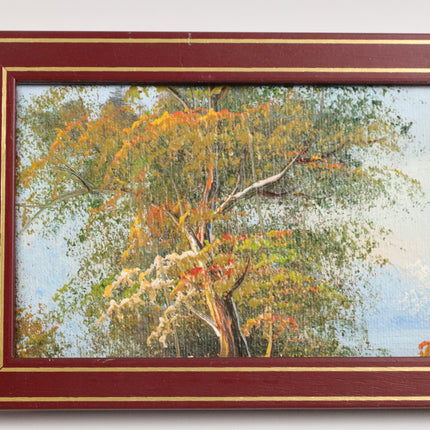 Handgeschilderd Schilderij 'Boom'