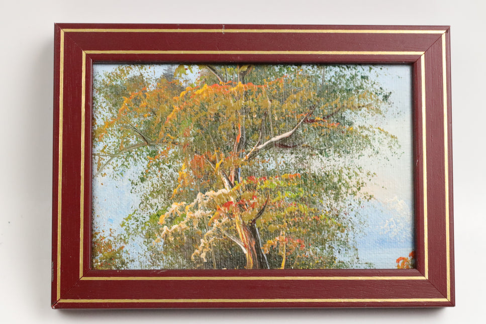 Handgeschilderd Schilderij 'Boom'