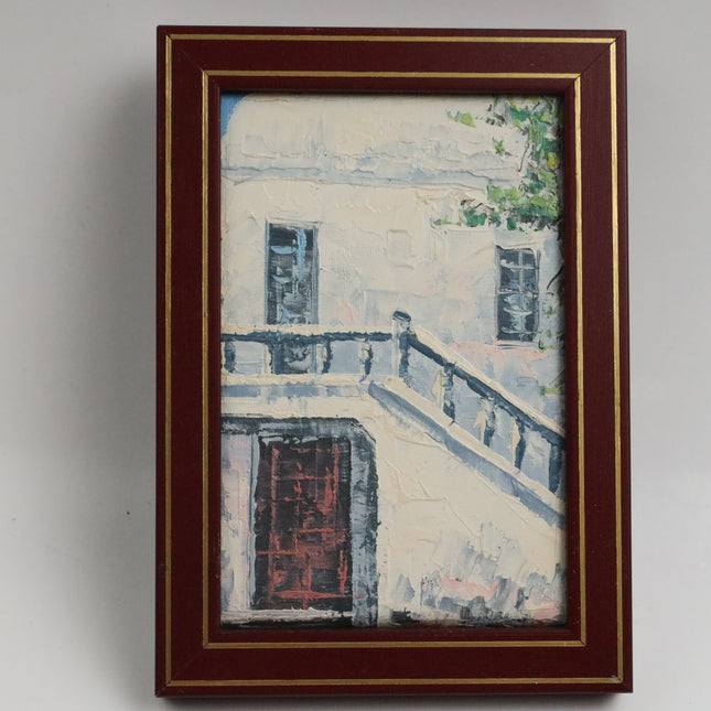 Handgeschilderd Schilderij 'The Stairs'