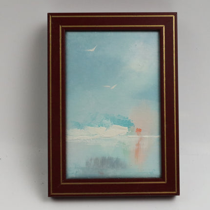 Handgeschilderd Schilderij 'De Kust'