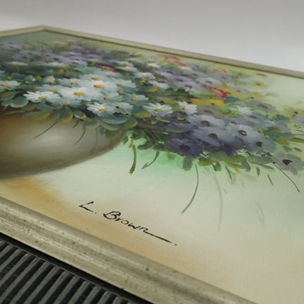 Handgeschilderd Schilderij 'Bloemenvaas'