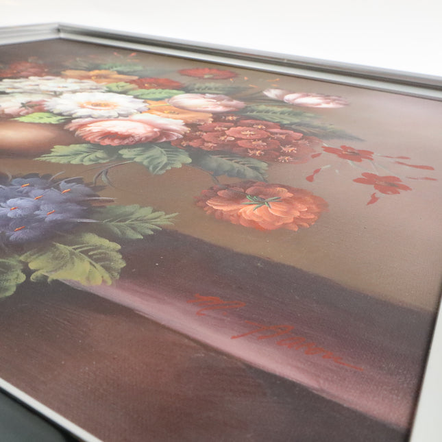 Handgeschilderd Schilderij 'Kleurrijk Boeket'