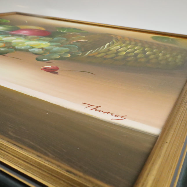 Handgeschilderd Schilderij 'Druiventros'
