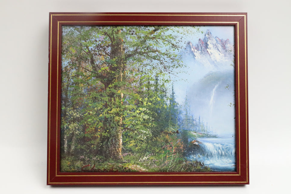 Handgeschilderd Schilderij 'Waterval'