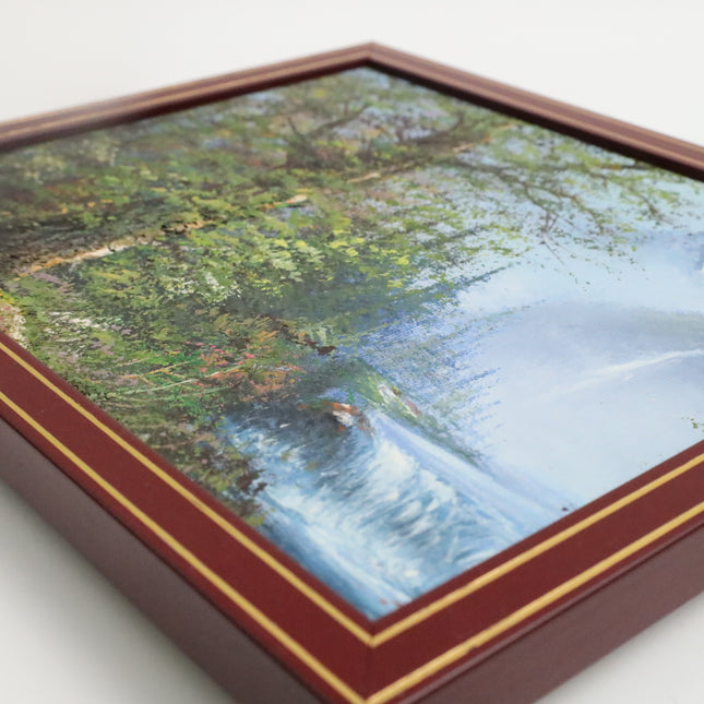 Handgeschilderd Schilderij 'Waterval'