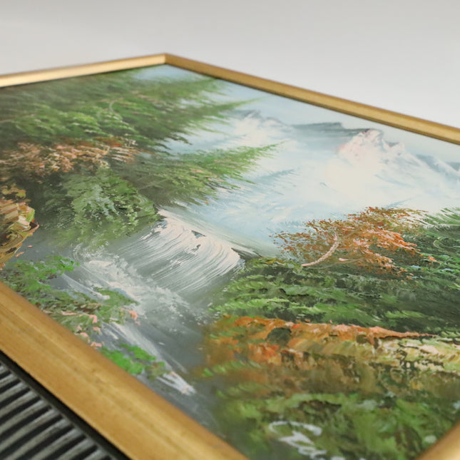 Handgeschilderd Schilderij 'Bergen'