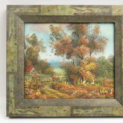 Handgeschilderd Schilderij 'Bloemenveld'
