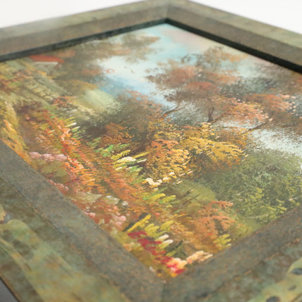 Handgeschilderd Schilderij 'Bloemenveld'